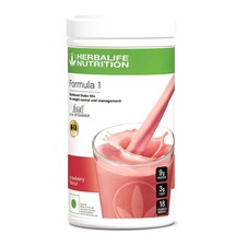 BATIDO DE REEMPLAZO DE COMIDA SALUDABLE FÓRMULA 1 SABORES Fresa 500 gramos Protein Powders price