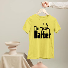 The Barber T ‑ Camisa Godfather Estilo Marioneta Cuerdas Hairdresser Aseo Expert T- Camisa de niño price
