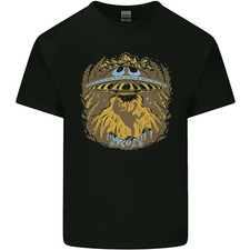 Camisa De Niños T-Rex De Dinosaurio Abducción Alienígenas UFO Para Niños Y Niñas T- Camisa de niño price