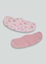 Pack de 2 mascarillas reutilizables con estampado de arco iris para niños paquete de 2 de 3-6 años Masks price