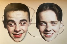 PJ & Duncan Ant & Dec Vestido de fantasía Máscaras de cartón Toon Newcastle Ciervo Do Años 90 Masks price