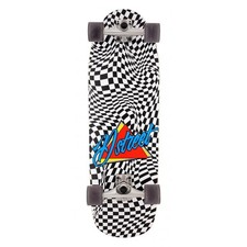 💥 OFERTA 💥 D Street Surfskate Monopatín Completo Check Warp 32" FUE £99.99 Skateboard price