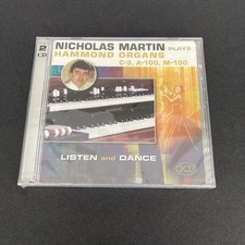 Nicholas Martin plays Hammond Organs Listen and dance CD New & sealed free P&P Organs price