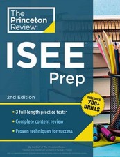 Princeton Review ISEE Prep, 2nd Edition by Princeton Review (Paperback Book) Libros de review price