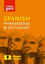 Collins Spanish Phrasebook and Dictionary Gem Edition by Collins Dictionaries Extranjero Idioma Dictionaries price