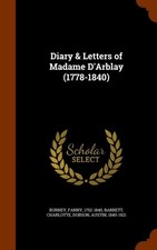 Burney - Diary  Letters of Madame D'Arblay 1778-1840 - New hardback - X555z Letters- Memoirs- Diaries- Narratives price