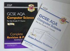 GCSE Computer Science AQA Complete Revision & Exam Practice Books Study Guide Libros de ygs y lys price