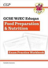 GCSE Food Preparation & Nutrition WJEC Eduqas Exam Practice Workbook Libros de ygs y lys price