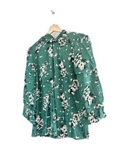Blusa verde con estampado floral de diente de león Oasis primavera verano 8 Blusa price