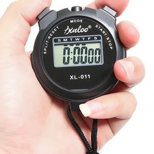 Nuevo Cronómetro Digital Portátil Deportivo Cronómetro Temporizador Alarma Contador Stopwatch price