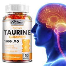 Gomitas de taurina 1000 mg - Suplemento de aminoácidos para la energía, la salud del corazón y el cerebro Amino Acid price