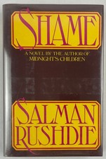 Shame, Salman Rushdie, 1983, First American Edition First Printing, HCDJ Americana Literatura price