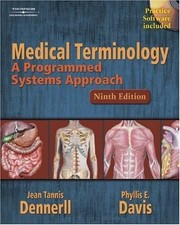 Medical Terminology: A Programmed Systems Approach - Dennerll, Jean M.|Davis... Libros de medical price