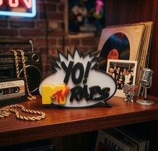 Televisores de música MTV "Yo MTV Raps" señalización escritorio estante arte Televisions price