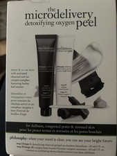 Philosophy Microdelivery Exfoliante Oxígeno Exfoliante Juego de 2 Pasos Carbón 2 fl oz Philosophy Sets price