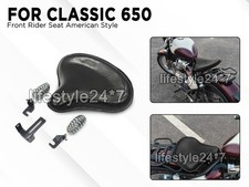 FOR ROYAL ENFIELD CLASSIC 650 "Front Rider American Type Solo Seat Black Color" Americana Clásicos price