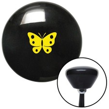 Yellow Classic Butterfly Black Retro Shift Knob w/ M16x1.5 Insert Shifter Auto Americana Clásicos price