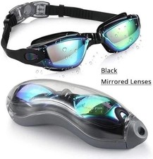 Gafas de Natación, Gafas de Natación Espejadas Antiniebla Sin Fugas para Adultos Mujeres Hombres Swim Goggles price