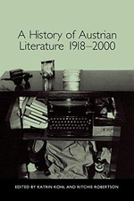 A History of Austrian Literature 1918-2000 German- Austrian Literatura price