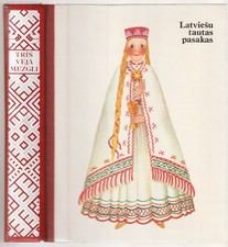 Latviešu tautas pasakas Latvian 1988 Latvian Folk Tales Folklore Ill.Garklava Folk Literatura price