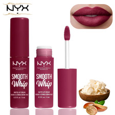 Crema labial mate NYX Smooth Whip - vegana, manteca de karité y cacao - pantuflas difusas Lipsticks y Lip Glosses price