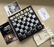 Nuevo Juego Portátil Plegable Magnético Tablero de Ajedrez Calidad Juegos Viaje Reino Unido Envío Gratis. Chess price