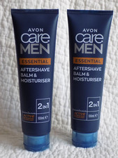 AVON 2x CUIDADO PARA HOMBRES ESENCIAL 2 en 1 BÁLSAMO E HIDRATANTE PARA DESPUÉS DEL AFEITADO 100 ml cada uno Cuidado after shave price
