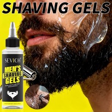 Gel de afeitar para hombres 100 ml crema de afeitar para barba suavizante no irritante colonia Cuidado after shave price