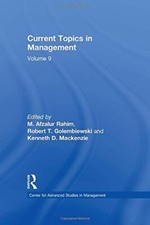 Current Topics in Management: Volume 9, Golembiewski 9781138508941 PB.. Current- General Topics price