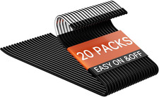 Juego De 20 Perchas Para Pantalones De Acero Inoxidable Organizador De Armario Organizador de armario price