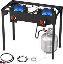 Cocina estufa freidora de gas con alta presión quemador portátil alta presión Camping Cocina price