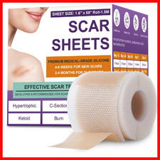 Hojas de cicatriz de silicona Psecici cinta de cicatriz de silicona de grado médico para cirugía Prueba Sheets price