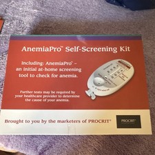 AnemiaPro Anemia Autoprueba Analógica Muestra de Sangre Rojo Blanco Kit de Autoevaluación Prueba Sheets price