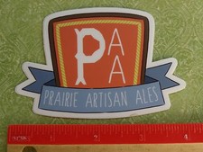 PEGATINA de cervecería coleccionable genial ~ cervezas artesanas de pradera ~ Tulsa, OKLAHOMA ALES price
