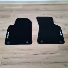 Front Two Car Floor Mats For Audi TT 1998-2006 Waterproof Velour Carpet Liners Colchoneta price