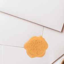 12 piezas pegatinas autoadhesivas para sobres de cera de boda para sellos de invitación Wax price