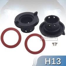 2Pcs H13 Car LED Headlight Bulb Adapter Holder Base Sockets Headlamp Retainers Sockets price