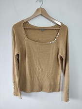 Jersey para mujer Per Una talla 14 amarillo mostaza informal manga larga tejido Jersey y Cárdigan y Knitwear de mujer price