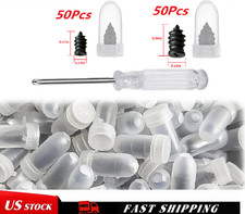 100PCS Tire Repair Screws Kit With Screwdriver 2 Sizes Rubber Plugs Flat Tires Tires price