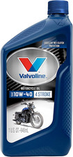 Valvoline Aceite de Motor SAE 10W-40 de 4 Tiempos para Motocicleta de 1 QT Motorcycle Motor Aceite price