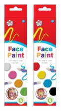 Pinturas faciales con aplicadores Paints price