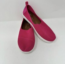 TOMS Zapatos Mujer Talla 4.5 Rosa Malla Sin Cordones Informales Cómodos Tenis Ligeros Classic Zapatos de niña price