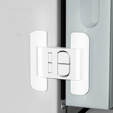 Nuevo 1 pieza Cerradura de puerta de seguridad para refrigerador y congelador multifunción Frigorífico Cerradura para bebé price