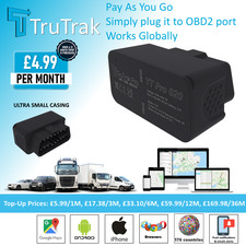 TruTrak TT Pro020 GPS Tracker 4G OBD - Rastreador de vehículos furgoneta coche en tiempo real - PAGO GPS Devices price