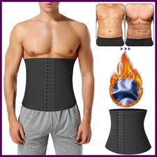 Cinturón reductor de abdomen para hombre, faja adelgazante y sudorosa, corsé de Corset de hombre price