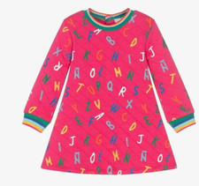 VESTIDO NIÑA AGATHA RUIZ DE LA PRADA ROSA ACOLCHADO LETRAS ALFABETO MANGA LARGA 6 Jersey de niña price