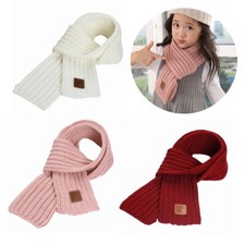 Calentador de cuello para niños envoltura niño niña bebé niños invierno cálido bufanda tejer lana Neck Warmer infantil price