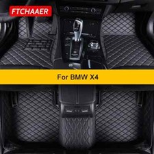 Alfombrillas Coche Personalizadas Para BMW X4 F26 G02 F98 Alfombrillas Auto Coche Accesorio Custom Coche Mats price