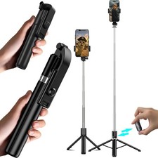 Soporte Trípode Palo Selfie Bluetooth 170 cm Soporte Extensible para iPhone Android Selfie Stick price