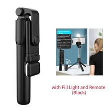 Soporte de trípode portátil Bluetooth para selfies con obturador remoto luz de llenado extensible Selfie Stick price